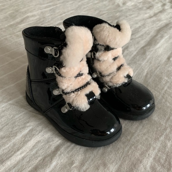 patent leather uggs